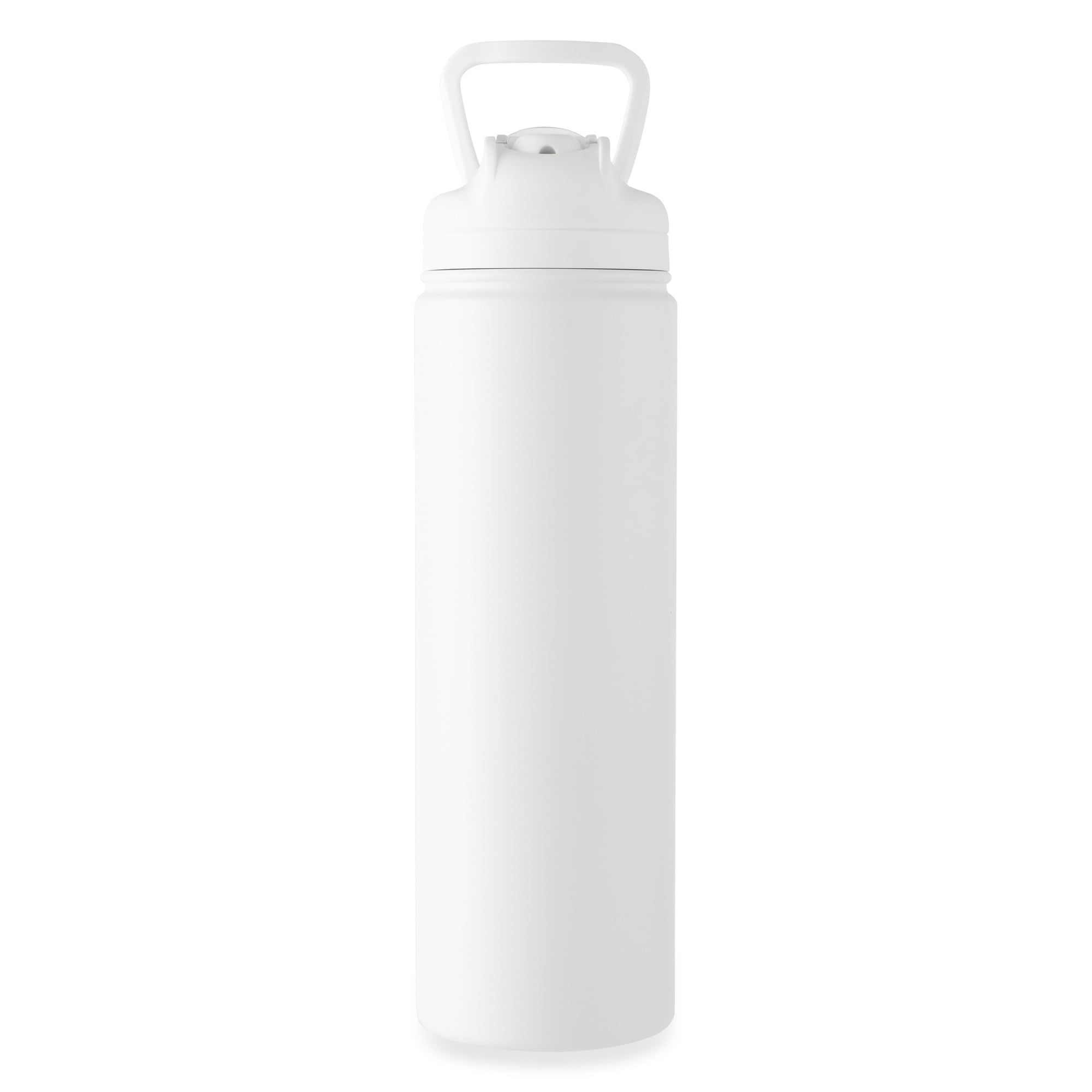 Mainstays 24 oz Stainless Steel Sip Water Bottle, White