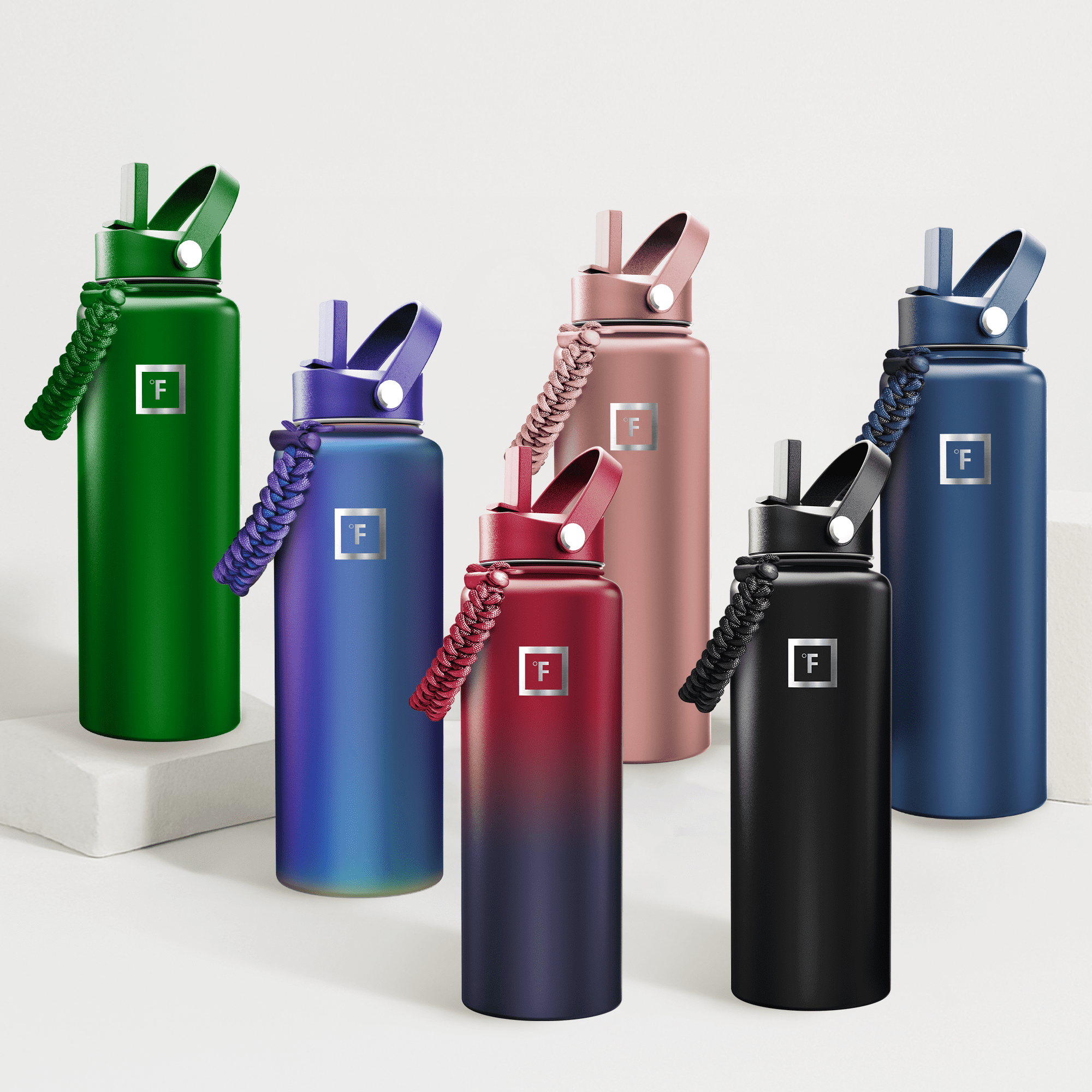 Iron Flask 40 oz Aurora Stainless Steel Water Bottle