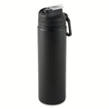 Mainstays 24 oz Stainless Steel Sip Water Bottle, Black