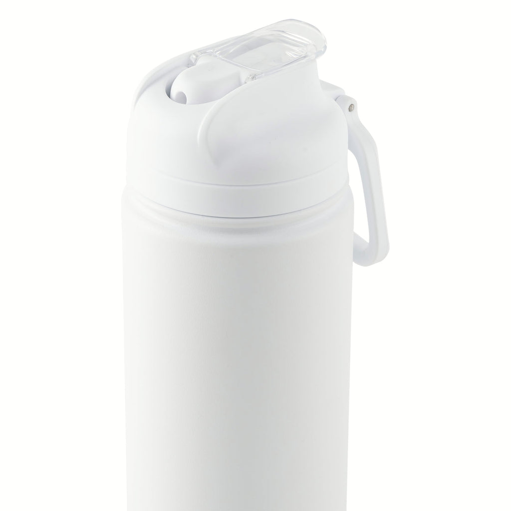 Mainstays 24 oz Stainless Steel Sip Water Bottle, White
