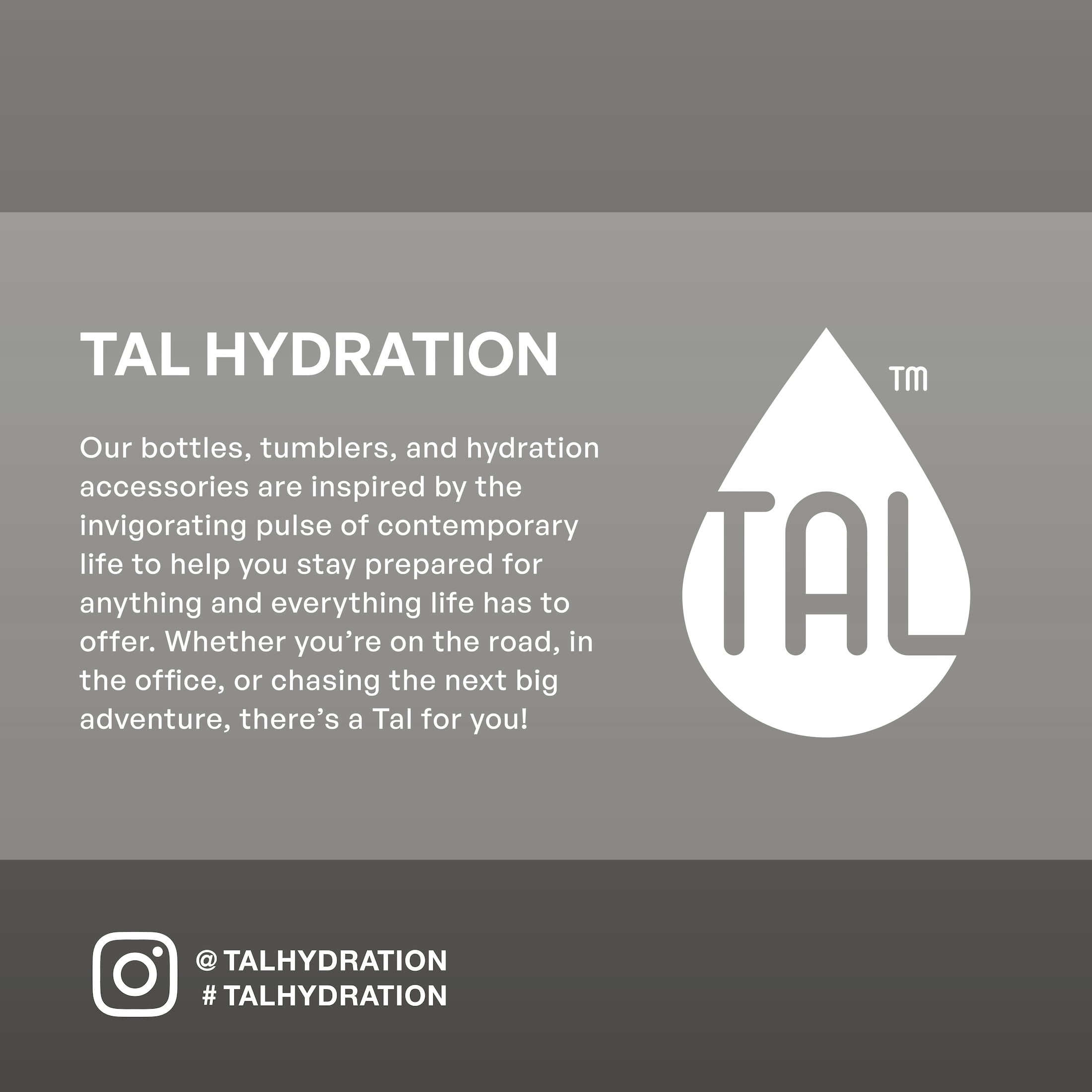 TAL 26oz Stainless Steel Ranger Water Bottle with Easy Sip Straw, Hot Pink